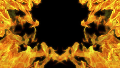 Fire-Flame-Frames-And-Element-overlay-motion-graphics-video-transparent-background-with-alpha-channel
